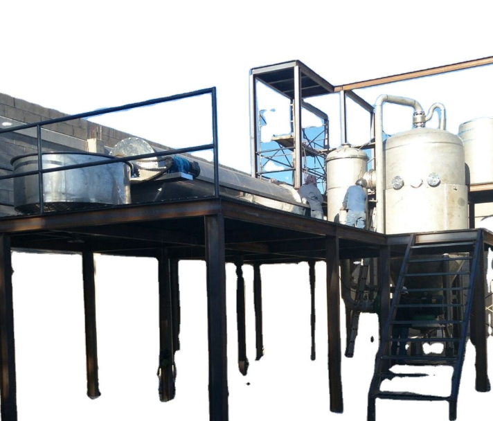 Crystallization & Centrifuge Unit - CuSO4Plant